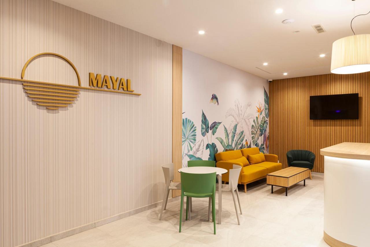 בנידורם Apartamentos Mayal Con Piscina מראה חיצוני תמונה